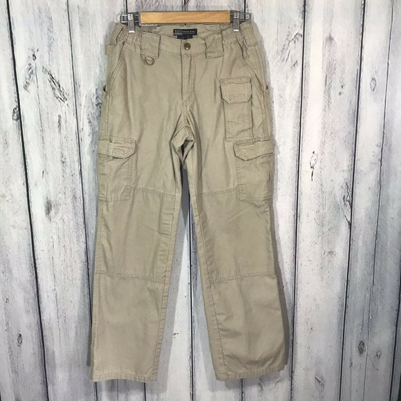5.11 Tactical Pants - 5.11 Tactical Pants Womens  4 Khaki Cargo Pockets